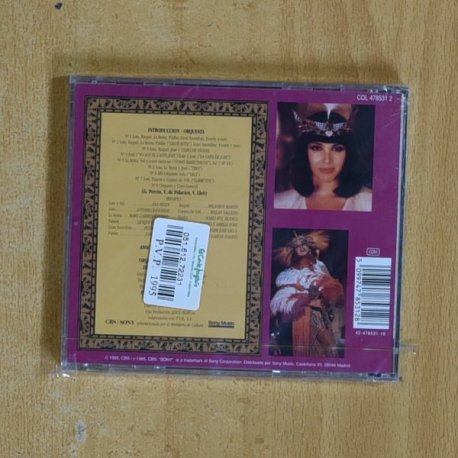 VARIOS - LA CORTE DEL FARAON - CD