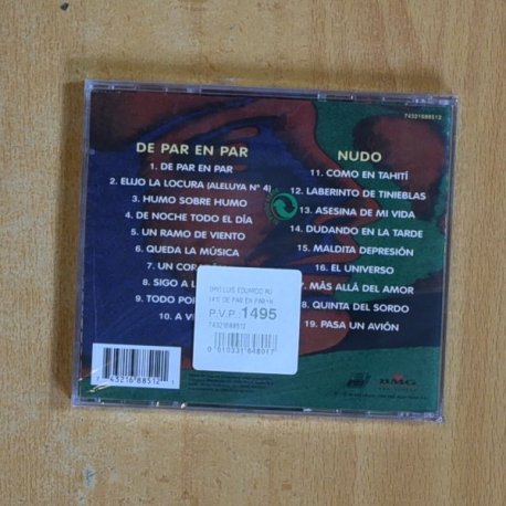 LUIS EDUARDO AUTE - DE PAR EN PAR / NUDO - CD