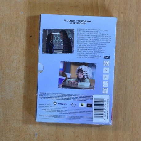 REGENESIS - SEGUNDA TEMPORADA - DVD