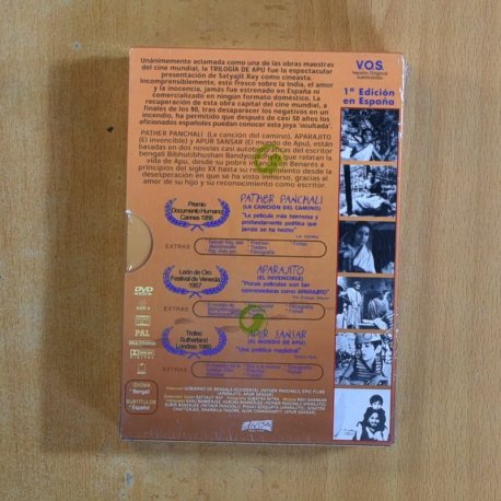 TRILOGIA DE APU - DVD