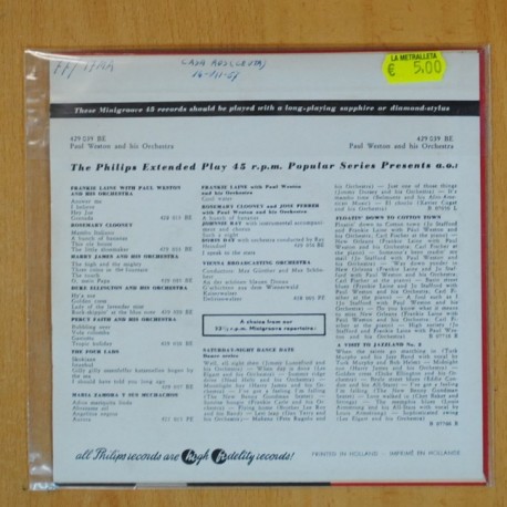 PAUL WESTON - STARDUST + 3 - EP