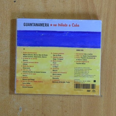 VARIOS - GUANTANAMERA UN TRIBUTO A CUBA - CD