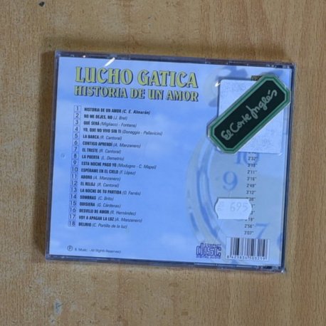 LUCHO GATICA - HISTORIA DE UN AMOR - CD