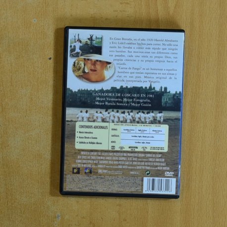 CARROS DE FUEGO - DVD