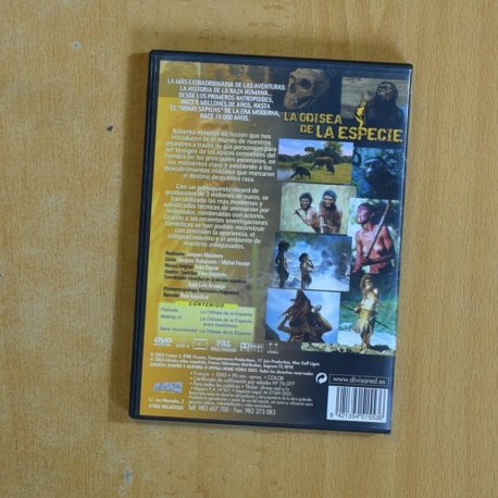 LA ODISEA DE LA ESPECIE - DVD