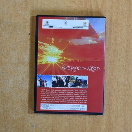 BAILANDO CON LOBOS - DVD