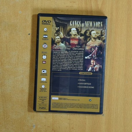 GANGS OF NEW YORK - DVD