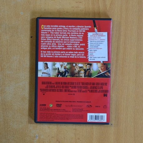 KILL BILL VOLUME 2 - DVD