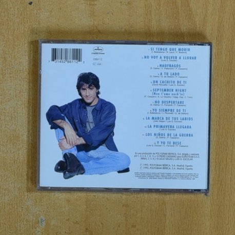 SERGIO DALMA - CUERPO A CUERPO - CD