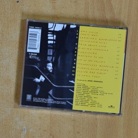 JOHN GORKA - OUT OF THE VALLEY - CD