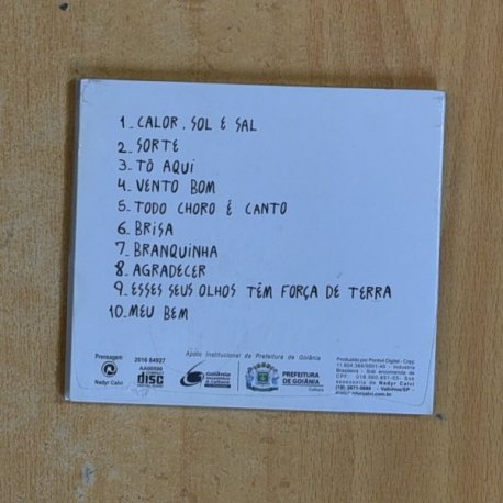 BRUNA MENDEZ - O MESMO MAR QUE NEGA A TERRA - CD