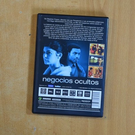 NEGOCIOS OCULTOS - DVD