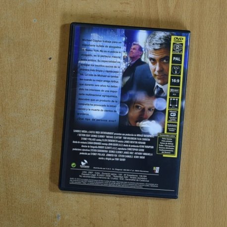 MICHAEL CLAYTON - DVD