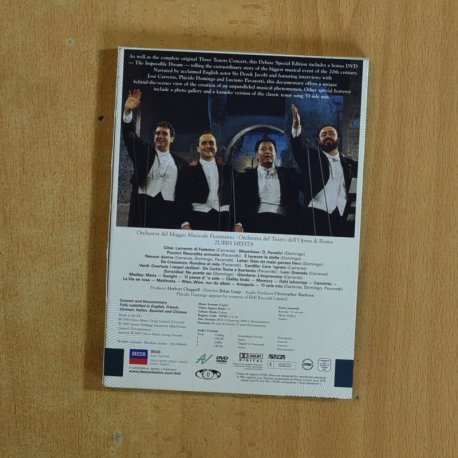 THE ORIGINAL THREE TENORS CONCERT - DVD