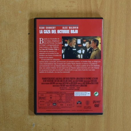 LA CAZA DEL OCTUBRE ROJO - DVD
