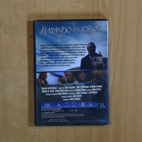 BAILANDO CON LOBOS - DVD