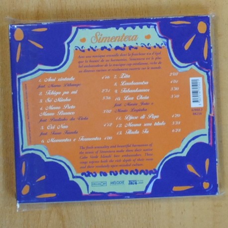 SIMENTERA - MUSICA DE CABO VERDE - CD