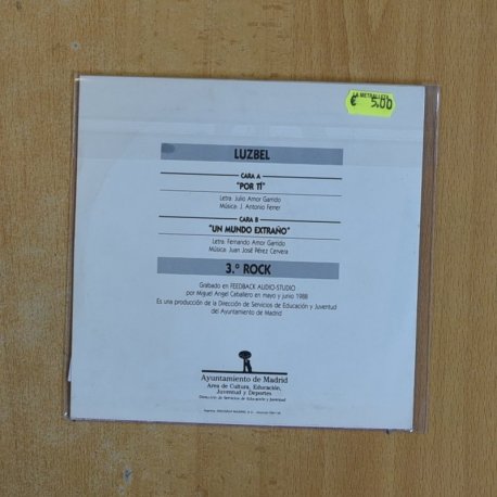 LUZBEL - POR TI / UN MUNDO EXTRAÑO - EP
