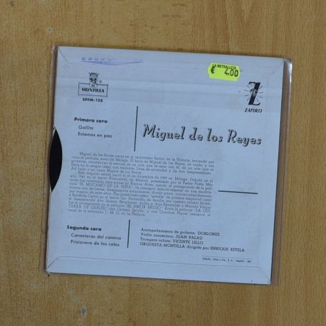 MIGUEL DE LOS REYES - GALLITO + 3 - EP