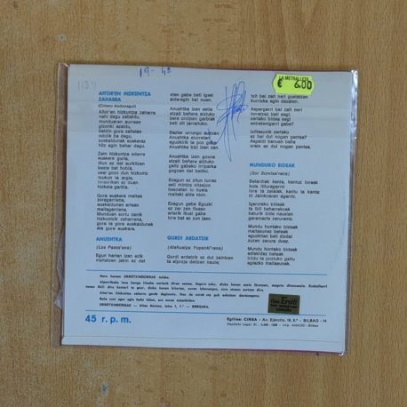 URRETXINDORRAK - AITOR EN HIZKUNTZA ZAHARRA + 3 - EP