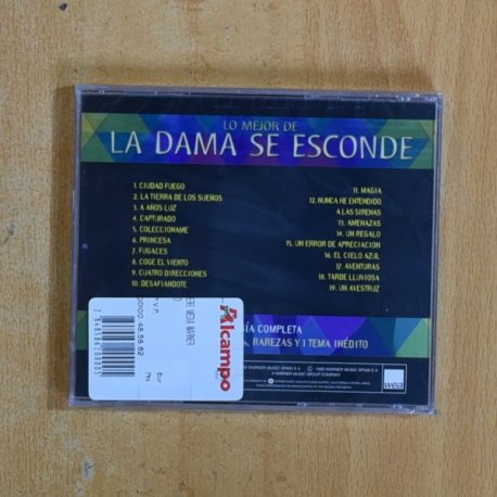 LA DAMA SE ESCONDE - LO MEJOR - CD