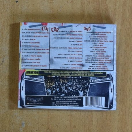 VARIOS - ROCK EN DIRECTO - CD