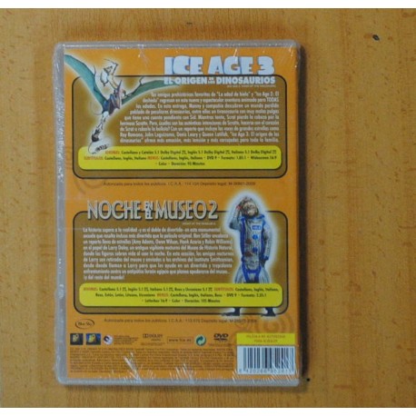 ICE AGE 3 / NOCHE EN EL MUSEO 2 - DVD