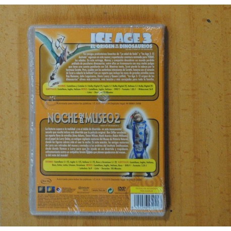 ICE AGE 3 / NOCHE EN EL MUSEO 2 - DVD
