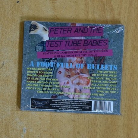 PETER AND THE TEST TUBE BABIES - FOR A FEW BULLETS MORE - CD