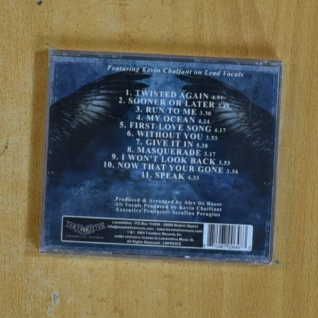 SHADOWS FADE FEATURING KEVIN CHALFANT - SHADOWS FADE - CD