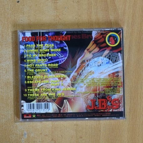 JBS - FOOD FOR THROUGHT - CD