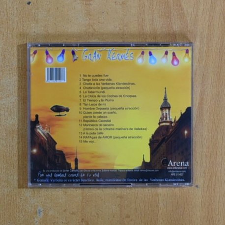 EL MECANICO DEL SWING - LA VERBENA CLANDESTINA DE EL MECANICO DEL SWING - CD