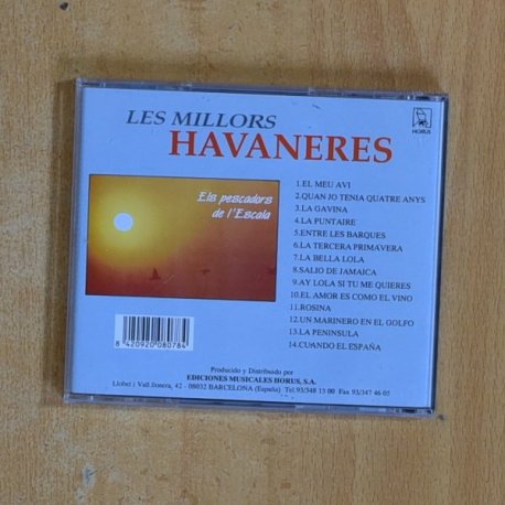 ELS PESCADORS DE L ESCALA - LES MILLORS HAVANERES - CD