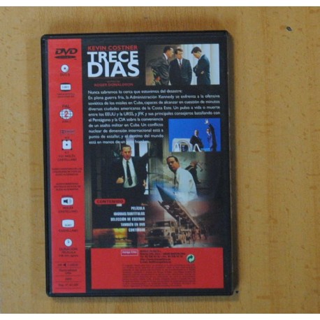 TRECE DIAS - DVD
