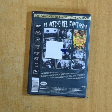 EL ACECHO DEL FANTASMA - DVD