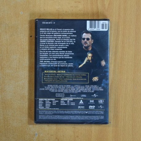 THE JACKAL - DVD