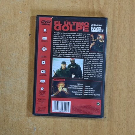 EL ULTIMO GOLPE - DVD