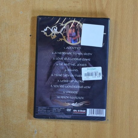 AMY WINEHOUSE LOVE IS A LOSING GAME - DVD