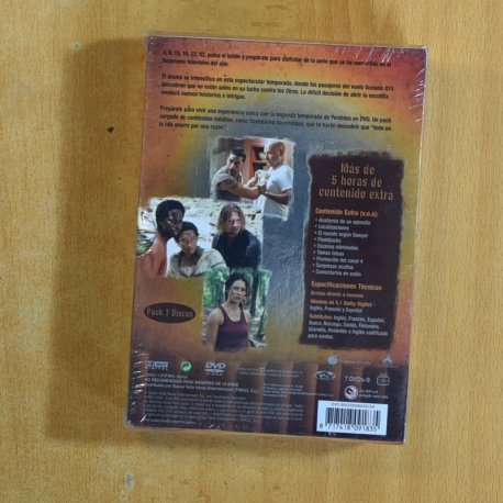 PERDIDOS - SEGUNDA TEMPORADA - DVD