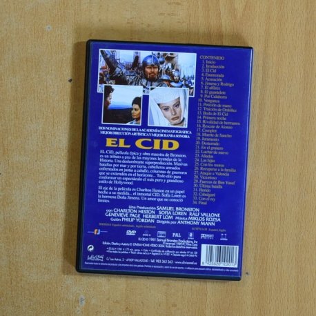 EL CID - DVD