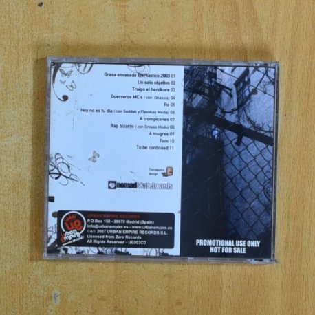 DANI RO - ENPLASTICO 2003 - CD