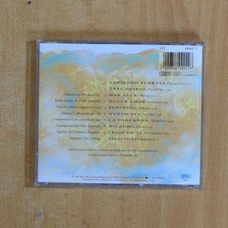 GLORIA ESTEFAN - ABRIENDO PUERTAS - CD