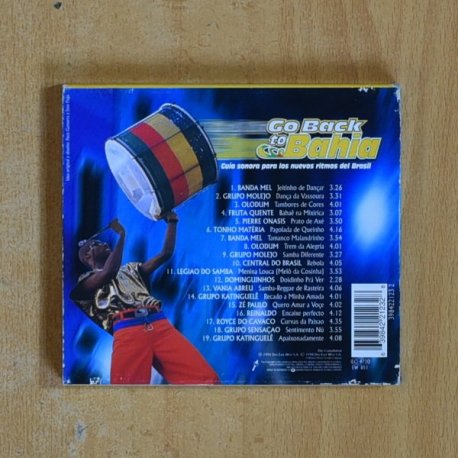 VARIOS - GO BACK TO BAHIA - CD