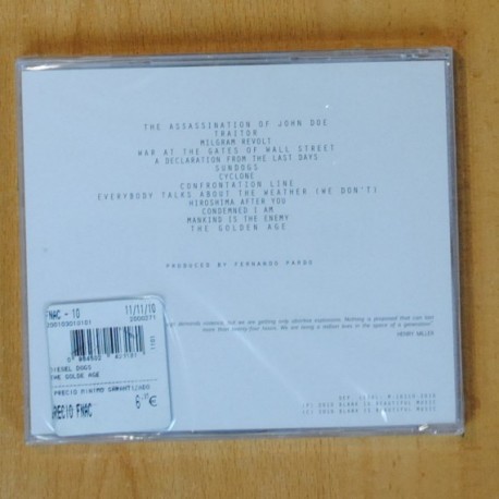 THE DIESEL DOGS - THE GOLDEN AGE - CD