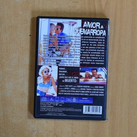 AMOR A QUEMARROPA - DVD