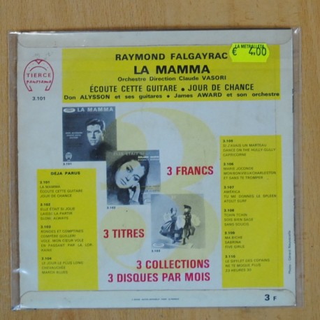 RAYMOND FALGAYRAC - LA MAMMA + 2 - EP