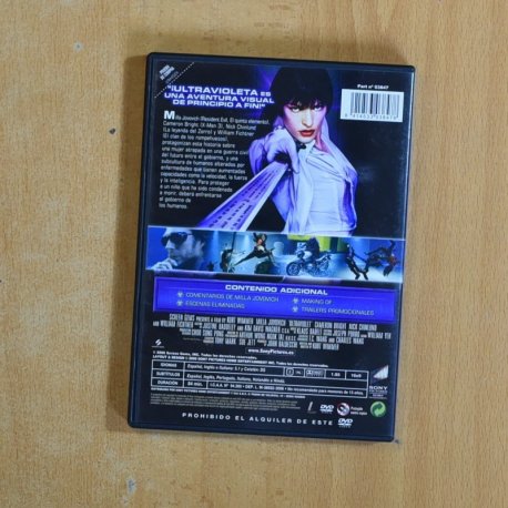 ULTRAVIOLETA - DVD