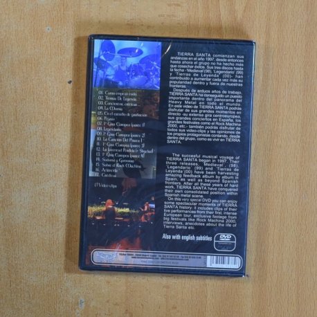 TIERRA SANTA CUANDO LA TIERRA TOCA EL CIELO - DVD