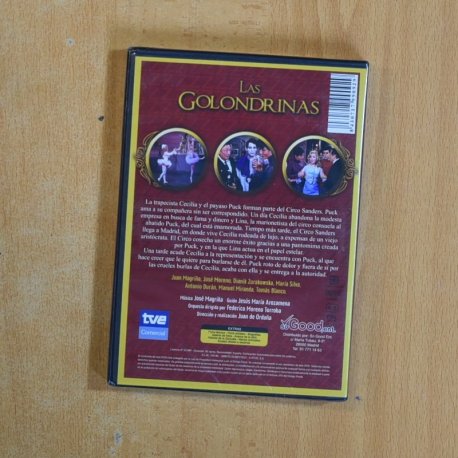 LAS ZARZUELAS LAS GOLONDRINAS - DVD