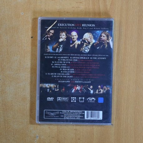 TRIBUZY - EXECUTION LIVE REUNION - DVD